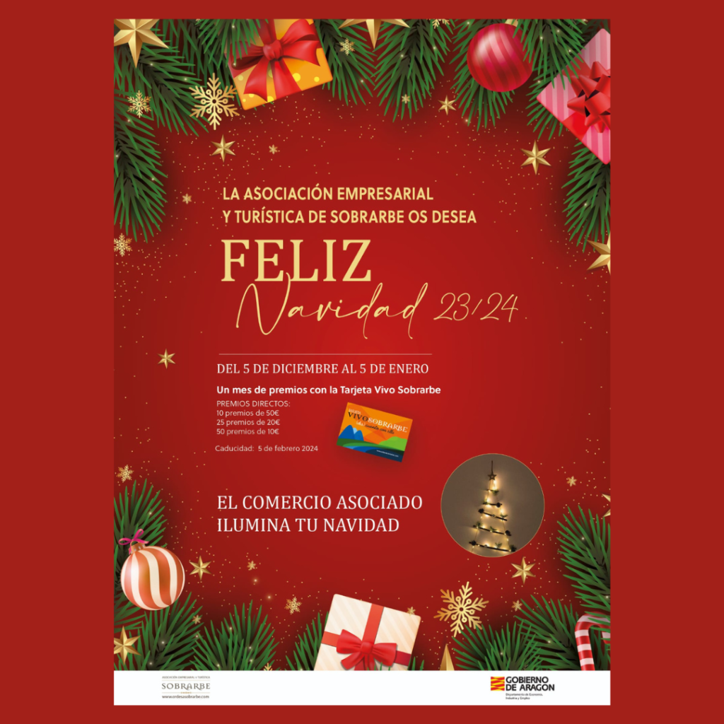 Campaña de Navidad de la Asociación Empresarial y Turística de Sobrarbe!.